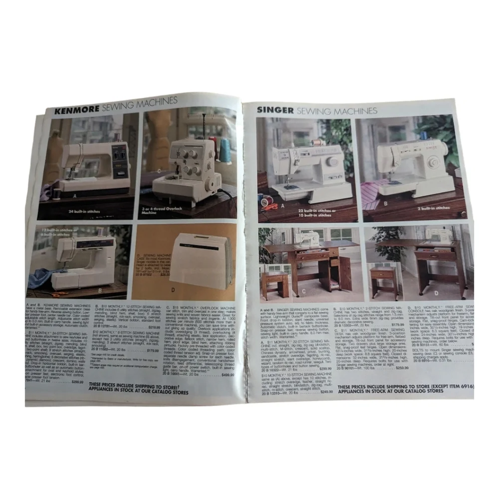 Vintage Sears 1992 Annual Catalog